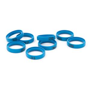 Amphenol Connectors 1: Amphenol - AC Series Colored Number Ring - Blue - 25-32