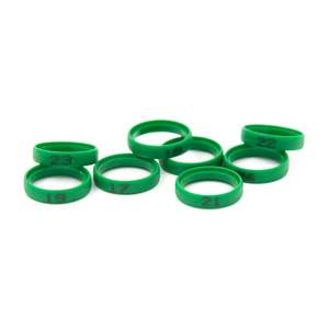 Amphenol - AC Series Colored Number Ring - Green - 17-24
