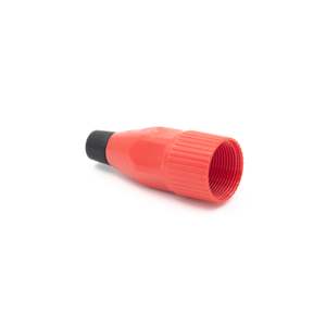 Amphenol Connectors 1: Amphenol - AC-NUT-RED - XLR Boot - Red