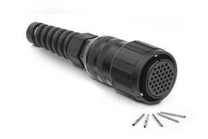 Amphenol Connectors 1: Amphenol - MP-4106 - Cable Female Connector.