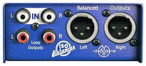 Arx: ARX - Iso Balancer DI - Dual Channel Unbalanced To Balanced Minijack, 6.5mm & RCA