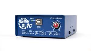 Arx: ARX - USB DI-VC - DI Box USB In Bal Iso Output & O/P Volume