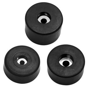 Speaker Cabinet Hardware: Penn Elcom - F1686 - Large Rubber Foot with Steel Washer