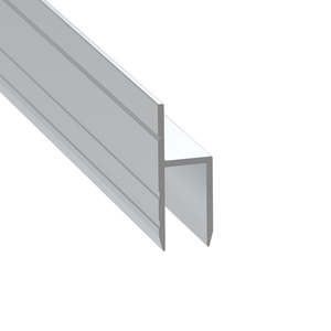 Roadcase Hardware 1: Penn Elcom - EG-0632 - Door Tim "h" Extrusion For 9mm Panels - Sold as a 4M Length.