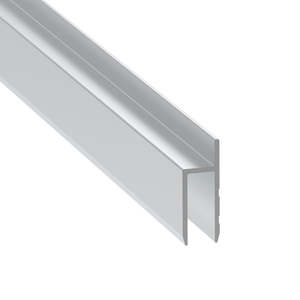 Roadcase Hardware 1: Penn Elcom - E2355 - Door Tim "h" Extrusion For 6mm Panels - Sold as a 4M Length.