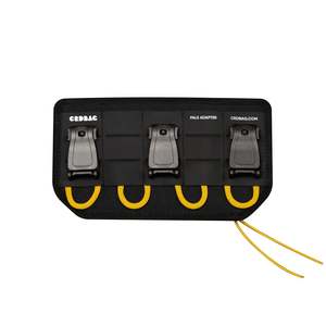 CRDBag - Attach CRDPOUCH MKII to belt, shoulder strap, and hip belt of a backpack.