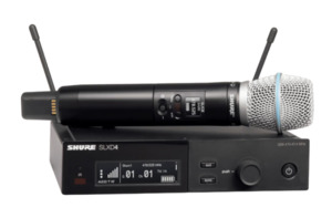Shure - SLXD24-BETA87A-H57 - Digital Wireless Handheld System (520-564 Mhz)