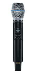 Pa Equipment: Shure - SLXD2-BETA87A-H57 - Digital Wireless Handheld Transmitter (520-564 Mhz)