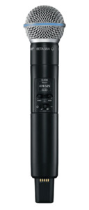 Pa Equipment: Shure - SLXD2-BETA58-H57 - Digital Wireless Handheld Transmitter (520-564 Mhz)