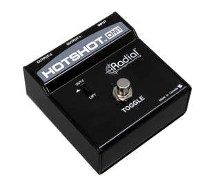 Di Boxes Dante Audio Solutions: Radial Engineering - Hotshot - DM1 - Stage Mic Toggle.