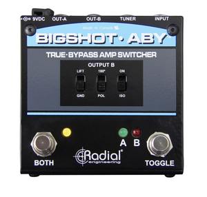 Radial Engineering - Bigshot - ABY - True-Bypass Amp Switcher.