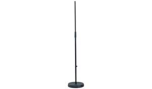 Pro Audio Multi Media Speaker Stands: K&M - 26000-500-55 - Mic Stand - Round Base - Straight.