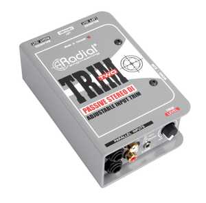 Di Boxes Dante Audio Solutions: Radial Engineering - Trim2 - Passive 2 channel DI with