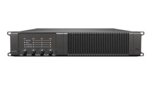 Quest Engineering: Quest - QX4750 - 4 x Channel Power amplifier, 750W per ch,4Ω-16Ω, 2 CH 1500W 70v-100v. Optional Dante/AES67 Version.
