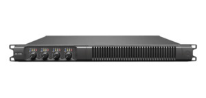 Quest Engineering: Quest - QX4150 - 4 x Channel Power amplifier, 150W per ch,4Ω-16Ω, 2 CH 300W 70v-100v, analogue input. Optional Dante/AES67 Version.
