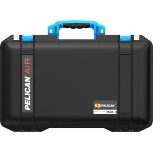 Plastic Cases: Pelican Cases - 1535LAB - Blue -  Internal dimensions: 518 x 284 x 183 mm.