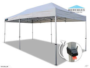Gazebo HEX 45A 3X6M Aluminium