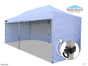 Gazebo: Gazebo PRO37 3X6M ALUMINIUM FRAME  with sides