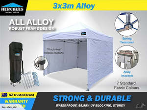 Gazebo: Gazebo PRO37 3x3m  Aluminium  frame with sides