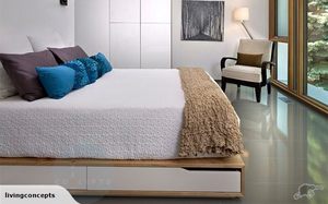 Products: IKEA - MANDAL Bed with storage (Double) - Living Concepts