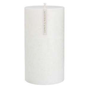 Pillar Candles: Pinot Blanc Pillar Candle (White) Large 100mm