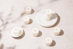 Fragrance Free Soy Tealights: Fragrance Free Soy Tea Lights