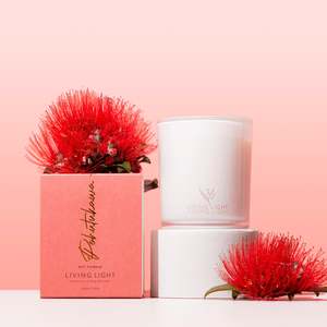 Luxury Scented Soy Candles: Pohutukawa Soy Candles
