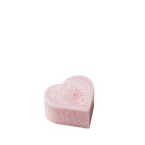 Peony Rose: Peony Rose Heart (Blush) Candle - OUTLET