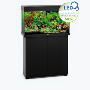 Juwel Rio 125 LED model with SBX Cabinet BLACK. SALE