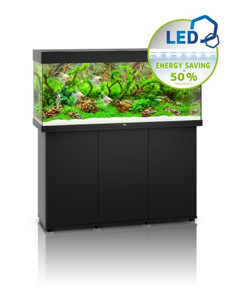 Aquariums: Juwel Rio 240 LED model with SBX Cabinet BLACK. SALE