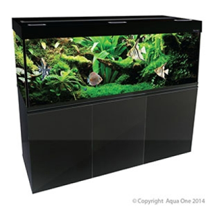 Aqua One Brilliance 150 Black LED Aquarium Set SALE
