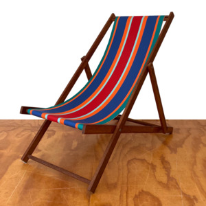 DECKCHAIR IN FRENCH STRIPE - Living Room Workshop & Showroom