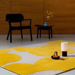 Products: Marimekko Iso Unikko Rug Yellow - Living Room Workshop & Showroom