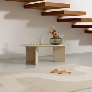 Products: Marimekko Seireeni Rug Warm Beige - Living Room Workshop & Showroom