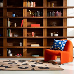 Products: Marimekko Unikko Rug Beige - Living Room Workshop & Showroom