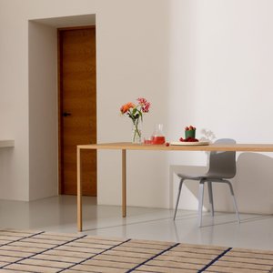 Marimekko Tiiliskivi Rug Bright Blue - Living Room Workshop & Showroom