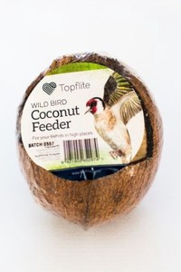 Topflite Coconut Bird Feeder - Living Rural