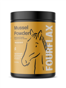 Products: Fourflax Equine Mussel Powder 400g - Living Rural