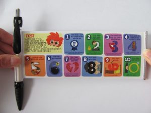 Ten Commandments Scroll Pen