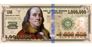Products: USA Million Dollar Bill (100pk)