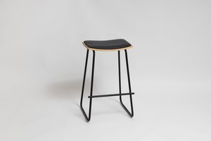 Ned Barstool Black/Oak