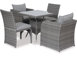 Products: Two+two 5 Pc Grey Outdoor Setting