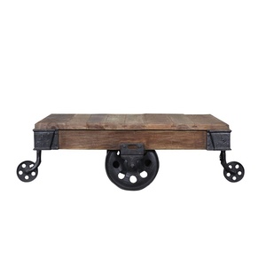 Coffee Tables: Bank Baggage Trolley Coffee Table