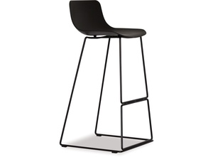 Bar Stools: Enzo Barstool Black Seat