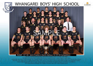 Not Laminated A5 Team/Group Photo