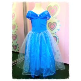 Products: cinderella dress, disney princess costume, blue dress available now at LizzyLove