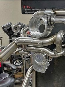 Tornado Turbo Kit – Black Exhaust, Black Billet. Fits Touring 2017up And Softa&hellip;