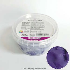 Fondant Icing: Cake Craft Fondant Purple 200g | BB 08/25