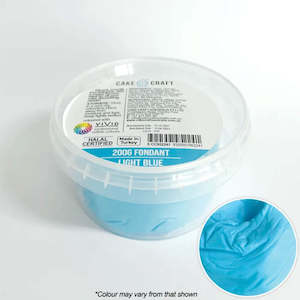 Fondant Icing: Cake Craft Fondant Light Blue 200g | BB 03/25