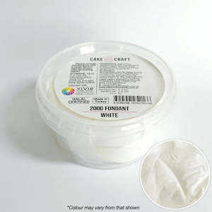 Fondant Icing: Cake Craft Fondant White 200g | BB 08/25